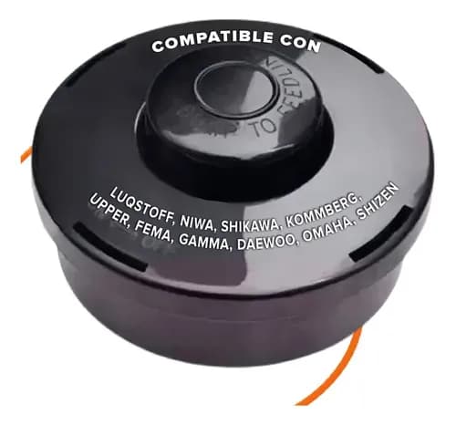 Carretel Kommberg Automatico Para Desmalezadora 42/52cc Negro