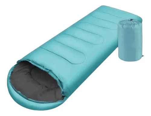 Bolsa De Dormir Premium 850 G Poliéster 15 A 20 Grados Turquesa