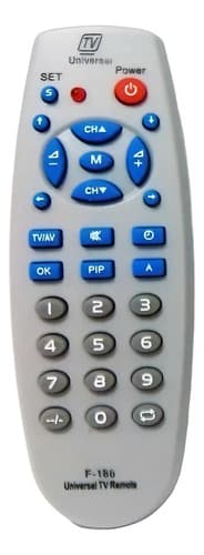 Control Remoto Automatico Universal Tv Leds Mod. F-188 $ Blanco