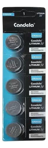 Pilas Cr2032 Candela 7583 Botón 30 Unidades Premium