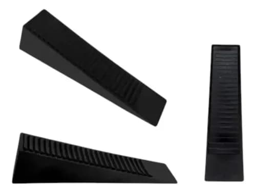 Cuñas Niveladoras Porcelanato X 150 Unidades Premium Resiste Negro