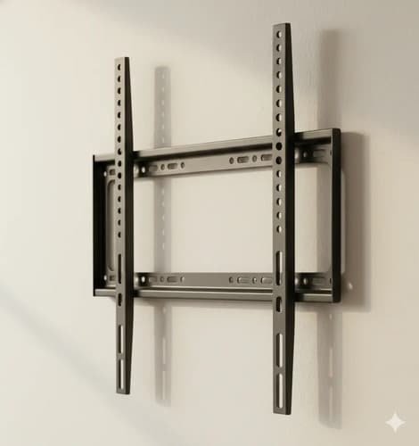 Soporte Fijo Jd So102 Para Tv 26 A 63 Pulgadas Aleación Acer Negro