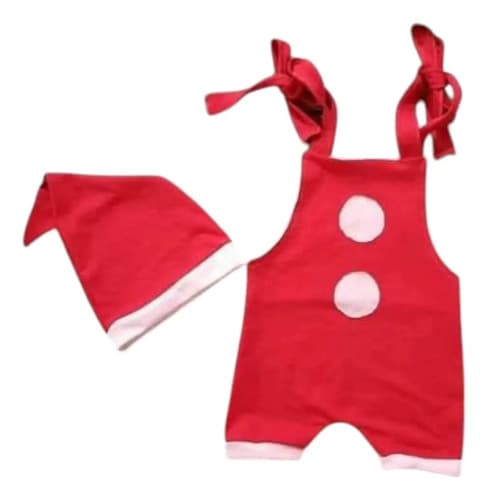 Jardinero Bebe Papa Noel Navideño Gorro Elfo Santa Navidad