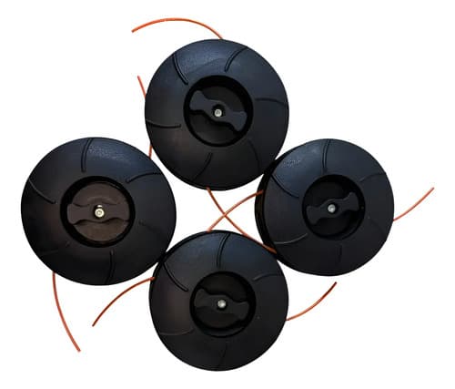 Cabezal Porta Tanza X4 Carretel Desmalezadora Bajo Niwa Kld Negro