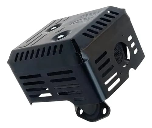 Escape Silenciador Motor Gx160gx200 6,5hp Corte Alto Premium