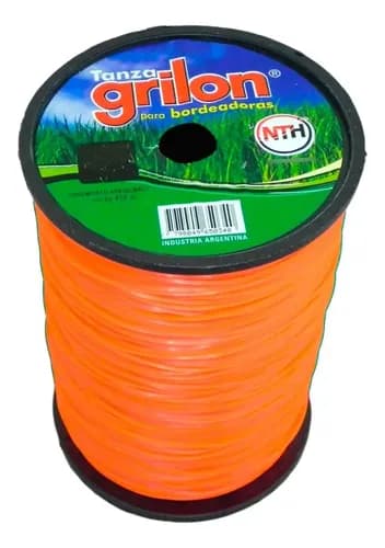 Tanza Grilon 2,5mm Cuadrada Desmalezadora Motoguadaña X 1kg Color Naranja