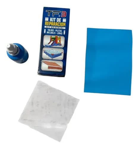Kit De Reparación Pelopincho Parche Lona Pegamento Premium