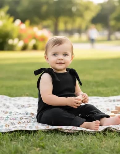 Jardinero Algodon Bebe