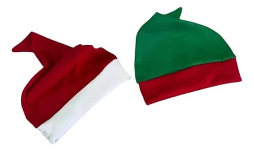 Comprar Gorro Navidad Noel Y Duende Para Bebes . Verde online — marketplace Argentina MadsJeez — Disfraces