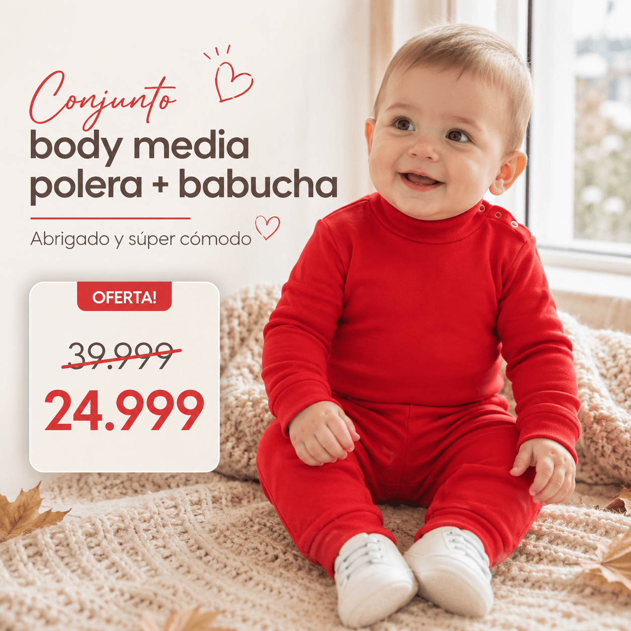Conjunto Body Polera + Babucha · Varios Colores