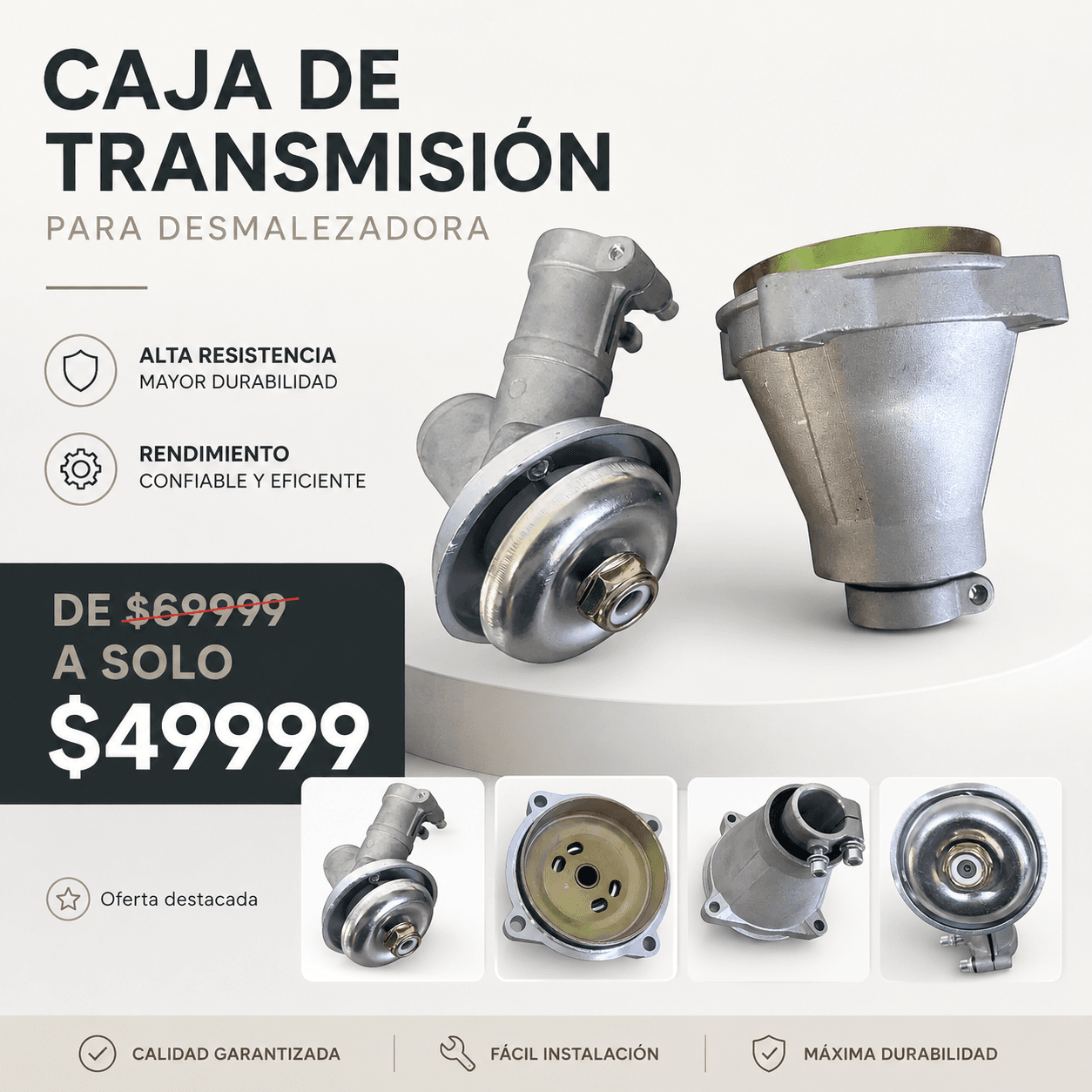 Comprar Caja de Transmisión Desmalezadora - Ajuste Perfecto online — marketplace Argentina MadsJeez — Accesorios y repuestos para herramientas
